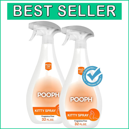 Effective 32oz Kitty Spray - Instant Odor Dismantling for Fresh Home Comfort
