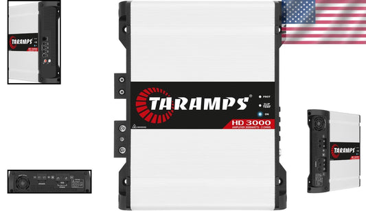 High-Power 2 Ohm Class D Mono Amplifier - Ideal for Enhanced Sound Experience