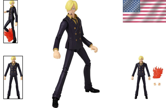 Collectible One Piece Sanji Figure - 16.5cm Articulated with Premium Packaging