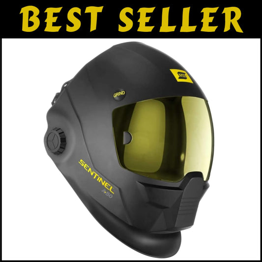 A50 Auto-Darkening Welding Helmet with Color Touch Screen - 3.93 x 2.36 in. Lens