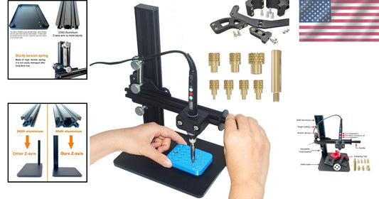 Aluminum Heat Pressing Machine - Compatible with M2-M8 Inserts for 3D Printers