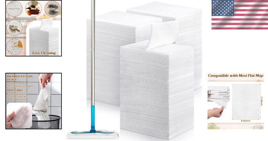 900 Count Unscented Cotton Dusting Cloths – Effortless Floor Cleaning Solution