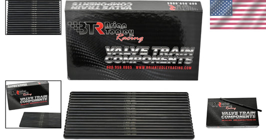 Direct Fit 7.400" .080" Chromoly Pushrods for LS Engines - Reduce Deflection