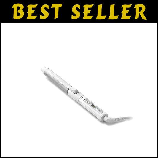 Quick Styling Rotating Curling Wand - 440°F with Automatic Shut-Off Feature