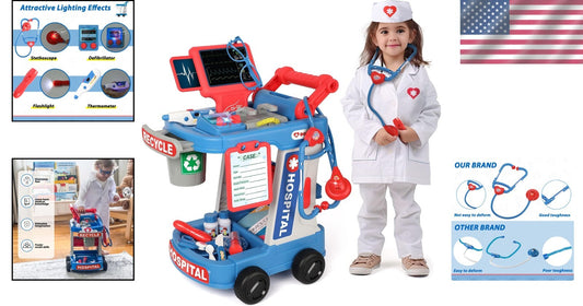 Durable & Safe Kids Doctor Playset: Perfect Gift for Young Imaginative Minds