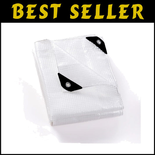 Heavy-Duty Waterproof Tarp 16x20 ft - UV Resistant Garden & Camping Cover