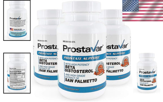 3 Bottles of Pure Saw Palmetto Capsules for Optimal Prostate Support