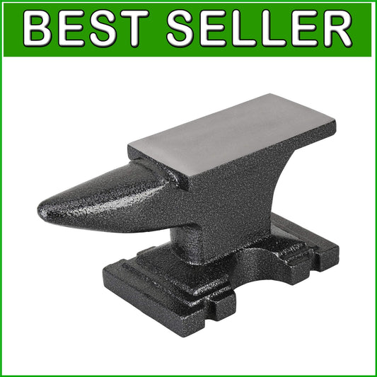Durable 25 lb Cast Iron Anvil with Polished Surface - Perfect for DIY Metalwork