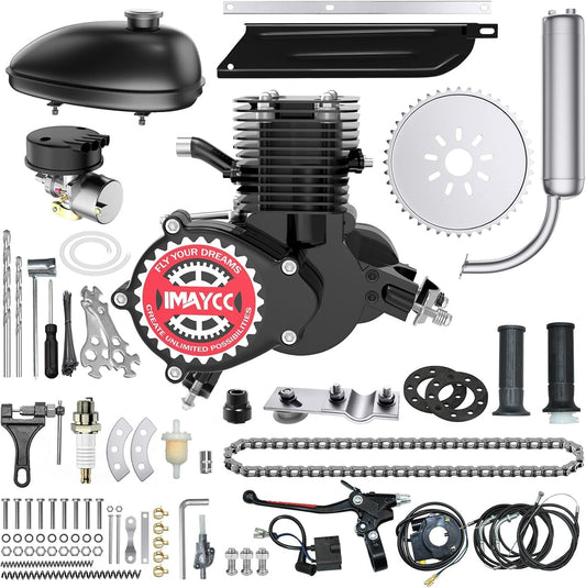 2-Stroke Gas Bicycle Engine Kit for 26-28" Bikes - Enhance Your Ride Today!