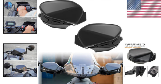 Stylish Black Handguards Protector Wind Deflector for All Can-Am Ryker Models