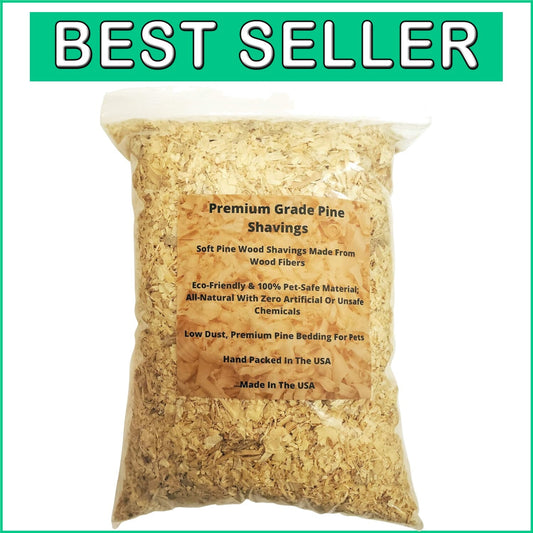 16 Quart Pine Bedding for Small Animals | Absorbent, Eco-Friendly, Made in USA