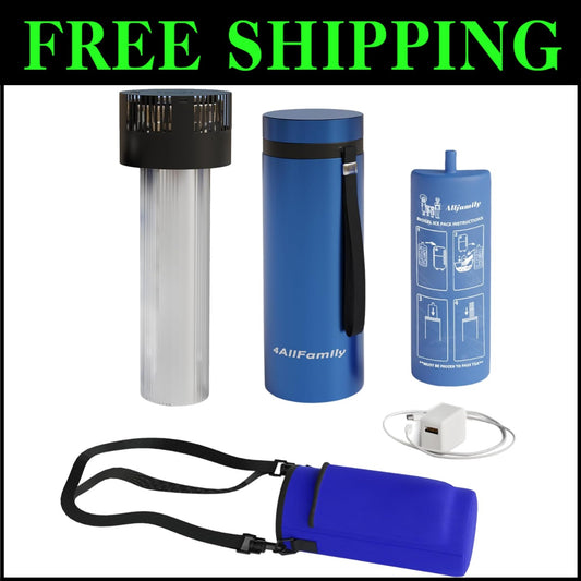 Energy Star Portable Medication Cooler with USB Charger - Travel Essential