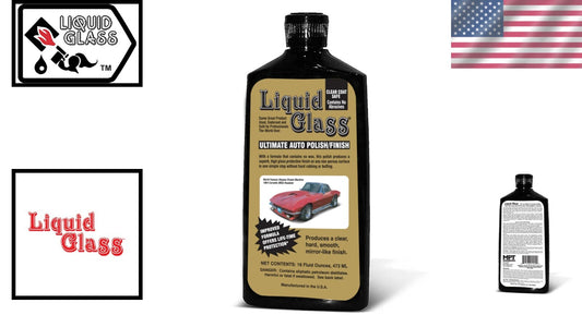 16oz Premium Auto Polish - For Mirror Finish on Stainless Steel & More