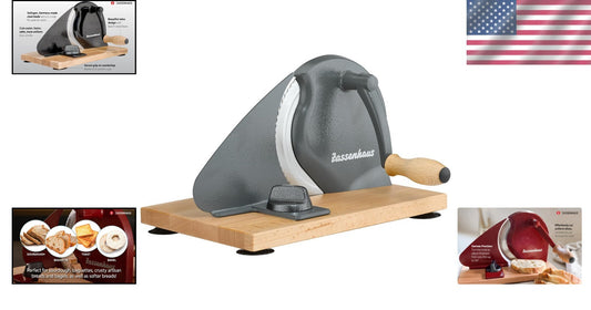 Adjustable Stainless Steel Bread Slicer for Homemade Bread - 11.75" x 8"