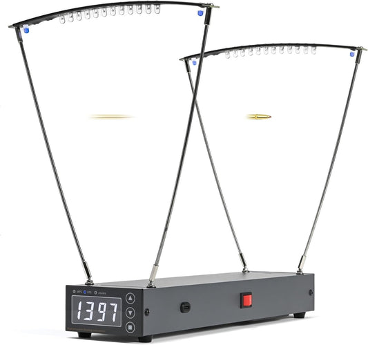 All-Purpose Shooting Chronograph for Projectiles - Accurate Range up to 2000 m/s