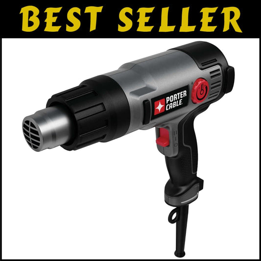 Versatile 1500 Watt Heat Gun with Integrated Stand - Ideal for Painting and More