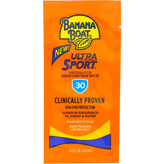 200 Count Pack of Clinically Proven SPF 30 Sport Sunscreen for Active Lifestyles