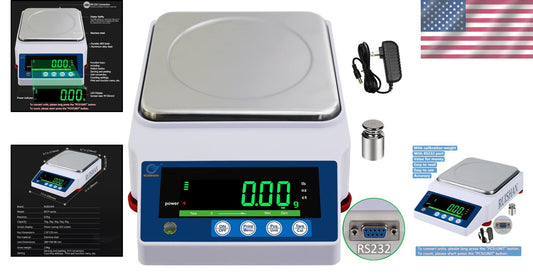 High Precision 5000g Electronic Analytical Balance - Ideal for Jewelry & Labs