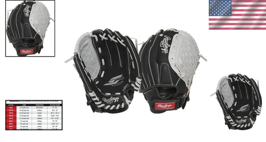 Lightweight 10.5" Sure Catch Baseball Glove for Youth – Right Hand Throw