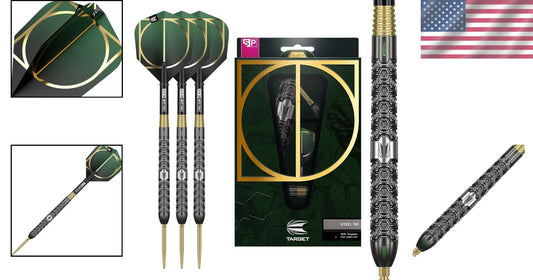 90% Tungsten Swiss Point Dart Set – Precision Milled Grips & Flight Enhancements