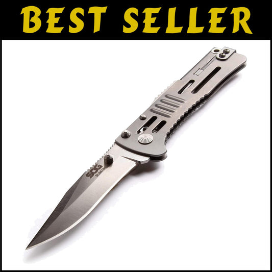 Water-Resistant SlimJim Pocket Knife – Lightweight, Ambidextrous, 2-Inch Blade