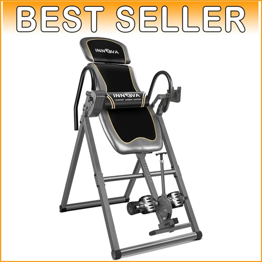300 lb Capacity Inversion Table with Adjustable Headrest & True Balance System