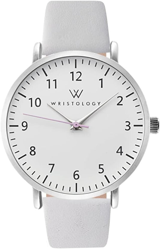 Stylish Silver & White 29-Style Nurse Watch - Ideal for Medical Professionals
