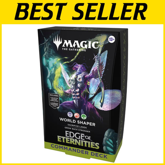 Edge of Eternities World Shaper Commander Deck - 100 Cards Plus Foil Boosters