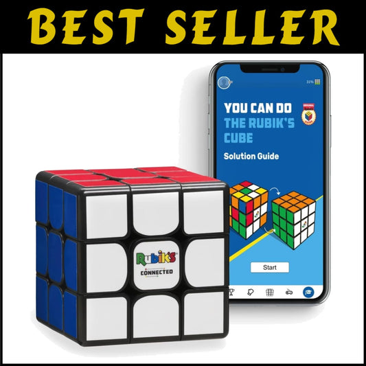 Interactive 3x3 Rubik’s Cube with App - Track Progress & Compete Globally