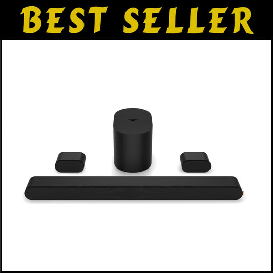 5.1 Soundbar with Compact Wireless Subwoofer – Seamless Dolby Atmos Audio Setup