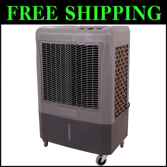 3100 CFM Portable Evaporative Cooling Fan - Eco-Friendly Comfort for 950 sq. ft.
