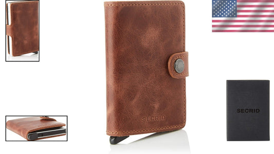 Compact Vintage Women’s Wallet - Stylish Black Design with Bill Compartment