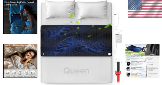 Durable Indoor Grounding Mat for Bed - Relieve Pain & Enhance Sleep Quality