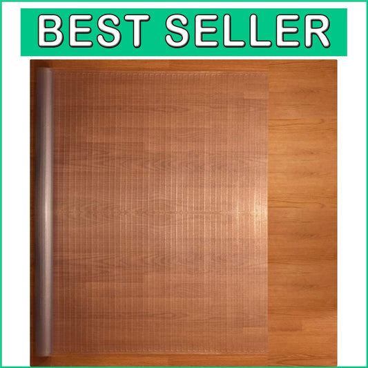 27" x 6' Non-Slip Vinyl Floor Runner - Durable Protector for Hard Surfaces