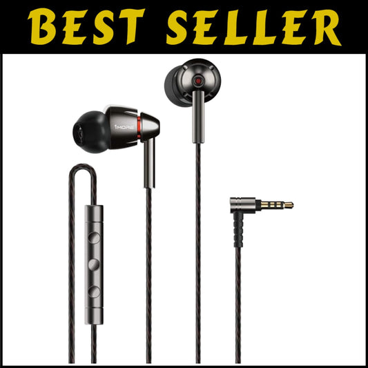 Elegant In-Ear Headphones with Aluminum Design - Perfect for Travel & Studio