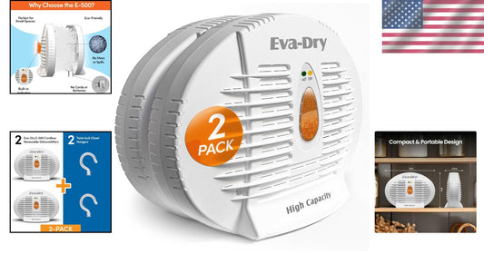 E-500 Wireless Dehumidifier - Long-lasting Moisture Control for Gun Safes & RVs