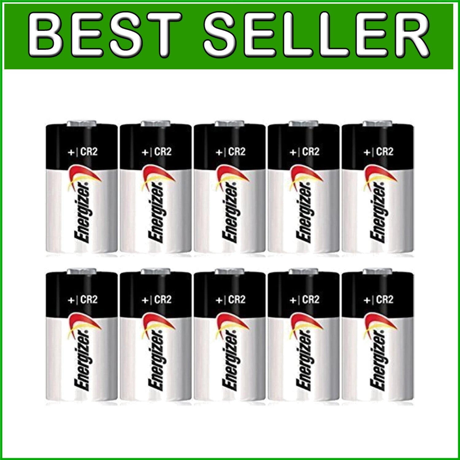 10-Pack CR2 3V Lithium Photo Batteries - Ideal for Your Camera Needs