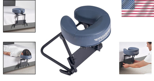 Portable Adjustable Mattress Massage Kit with Comfort Face Cushion - Royal Blue