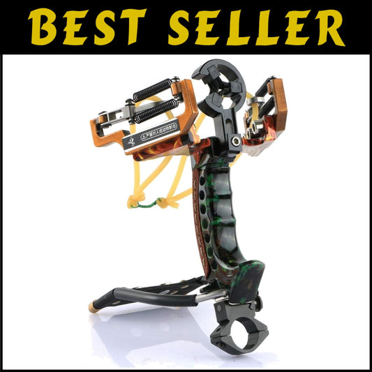 Premium Slingshot with LED Bracket - Ideal for Outdoor Hunting and Competition