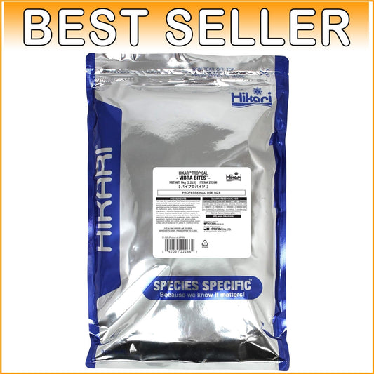 Hikari Vibra Bites 2.2 lb Tropical Fish Food - Color Enhancing Sticks