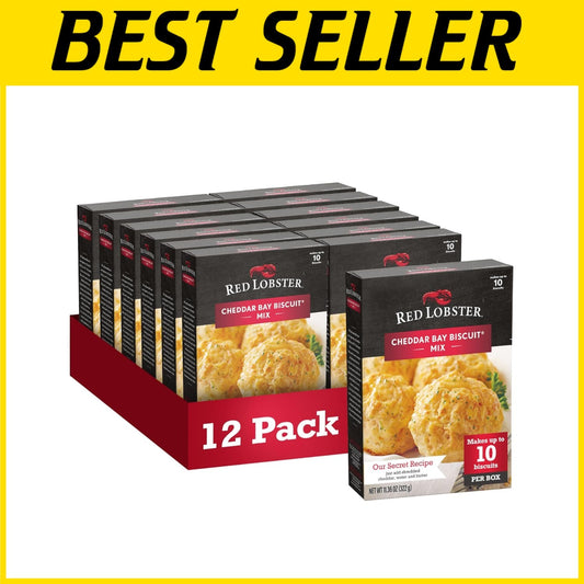 Cheddar Bay Biscuit Mix (Pack of 12) - Just Add Cheddar for Delicious Biscuits!