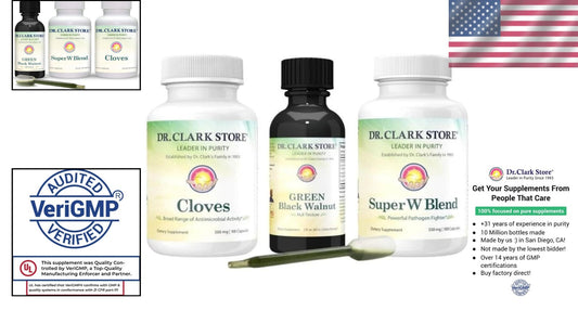 Intestine Support & Cleanse Kit - Herbal Capsules for Optimal Digestive Health