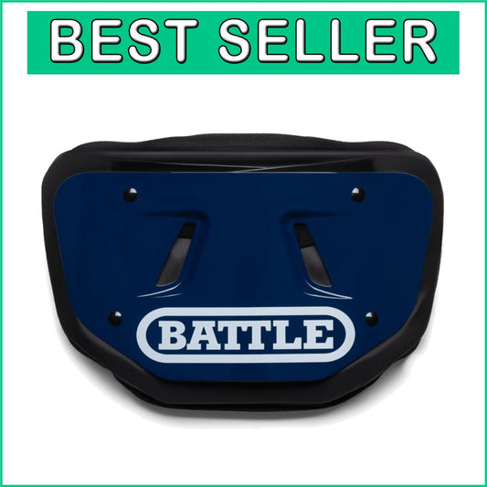 Durable Hard Shell Football Back Protector with Installation Hardware Included