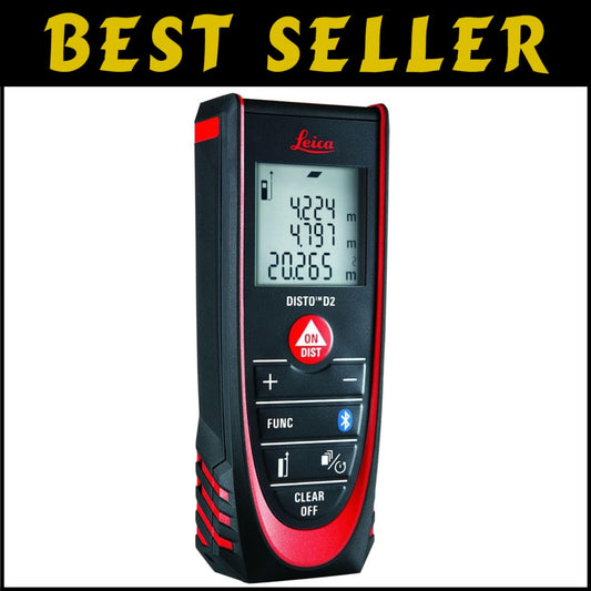 New 100m Laser Distance Measure with Bluetooth - Lightweight & Versatile Design