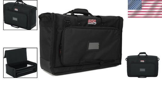 Professional LCD Screen Carrying Case for 19-24" Monitors - Padded and Secure