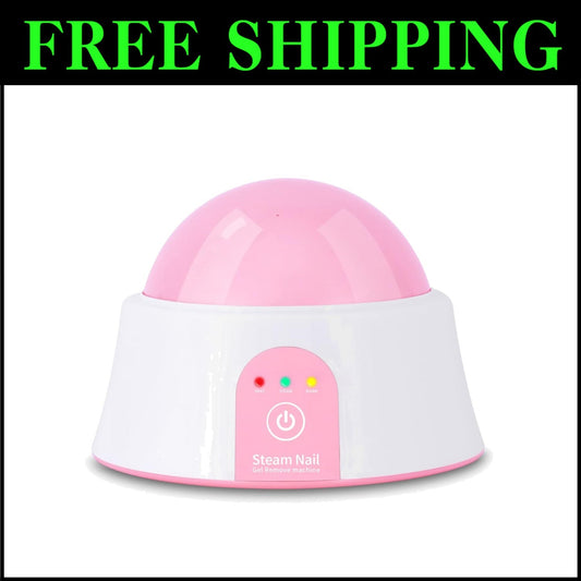 Innovative Nail Steamer for Gentle Gel Polish Removal - Lightweight & Effective