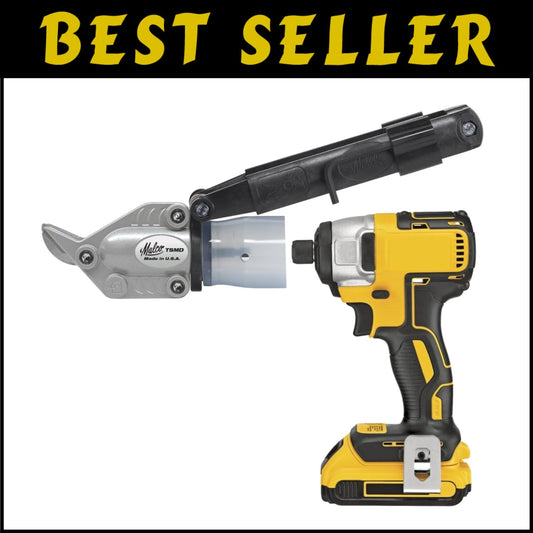 Turbo Shear Drill Attachment – Transform Any Drill into Precision Metal Cutter
