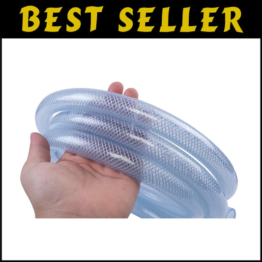 Versatile High-Pressure 3/4" ID Braided Tubing - Ideal for Many Applications