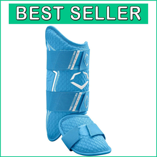 Ergonomically Designed Batter's Leg Guard with Adjustable Straps - Victory Blue