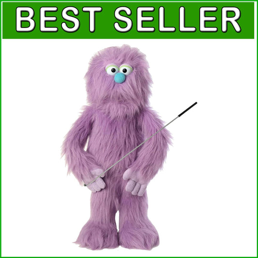 Engaging 30-Inch Purple Puppet with Arm Control – Ideal for Kids' Entertainment